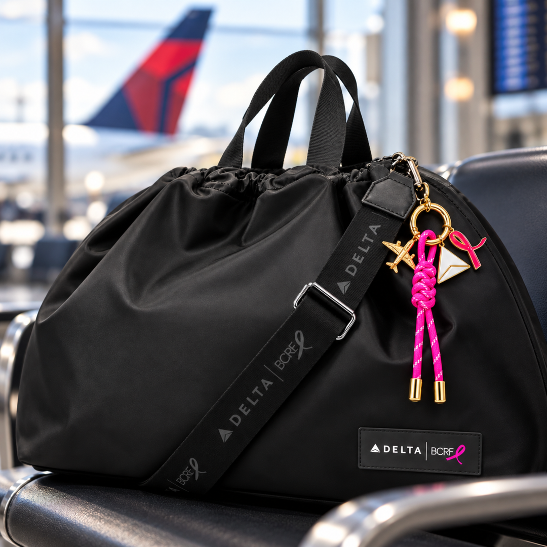 BCRF Cord Bag Charm