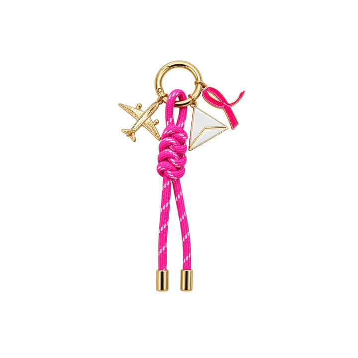 BCRF Cord Bag Charm