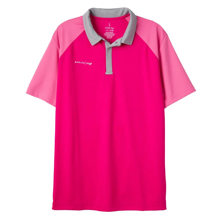 Men's Cut Short Sleeve BCRF Polo
