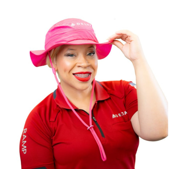 BCRF Pink Bucket Bump Cap