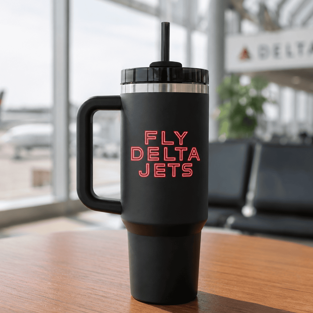 30oz Stanley Tumbler - Fly Delta Jets
