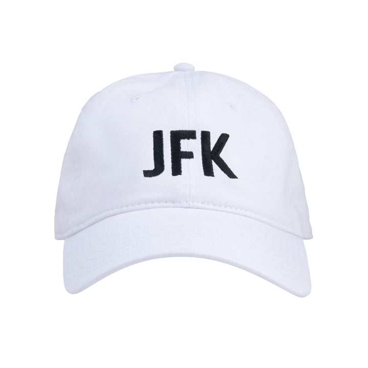 JFK Station Cap- White